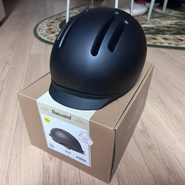 [BUNJANG] Thousand Racers Black Chapter 1.5 Medium Bicycle Helmet / 따우전드 레이서블랙 챕터1.5 미디움 / 자전거헬멧