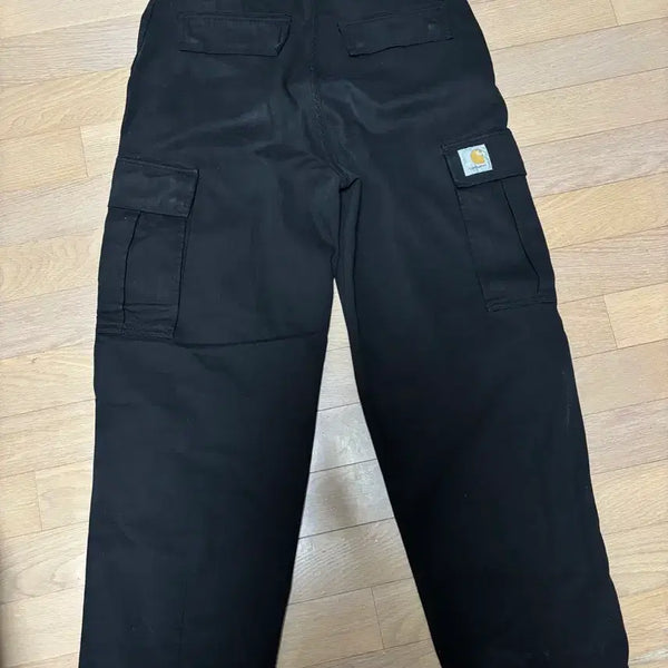 [BUNJANG] Carhartt WIP Cole Cargo Garment Pants Black / 칼하트 WIP 윕 COLE 카고 블랙 가먼트 팬츠 28sz