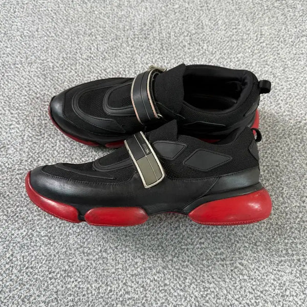 [BUNJANG] Prada Leather Sneakers (Size 8 / 260-265) / PRADA 스니커즈 8사이즈 260-265