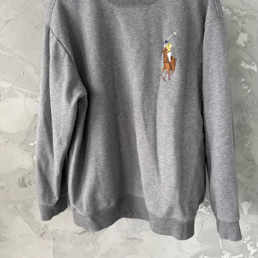 [BUNJANG] Polo Ralph Lauren Sweatshirt Grey 2XL / 폴로 랄프로렌 맨투맨 그레이 2xl