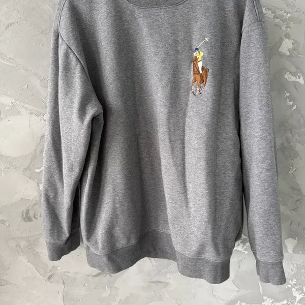 [BUNJANG] Polo Ralph Lauren Sweatshirt Grey 2XL / 폴로 랄프로렌 맨투맨 그레이 2xl