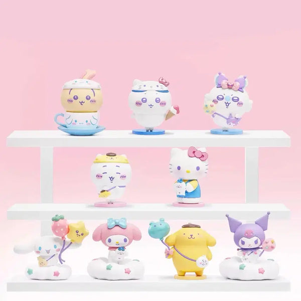 [BUNJANG] Sanrio x Chiikawa Character Acrylic Standees / 산리오 치이카와 하치와레 우사기 모몽가 헬로키티 시나모롤 쿠로미 폼폼푸린