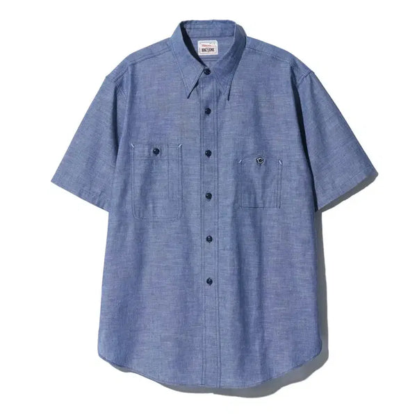 [BUNJANG] Big Yank 1942 Chambray Short Sleeve Shirt / Big Yank 빅얀크 1942 샴브레이 반팔 셔츠 17
