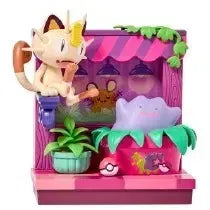 [BUNJANG] Meowth & Ditto Playground Pop Pop Midnight Pokemon Figure / [나옹] 메타몽 놀이터 팝팝 미드나잇 포켓몬 피규어