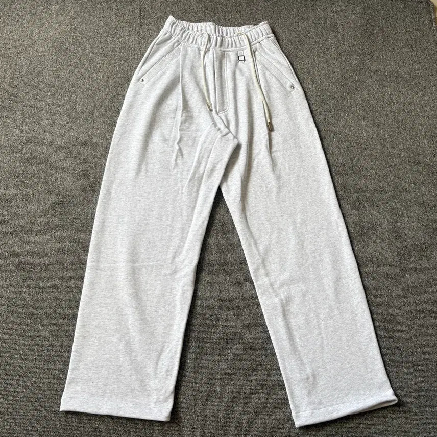 [BUNJANG] Wooyoungmi Casual Pants Black White / 우영미  바지  팬츠  블랙 화이트  캐쥬얼