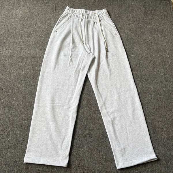[BUNJANG] Wooyoungmi Casual Pants Black White / 우영미  바지  팬츠  블랙 화이트  캐쥬얼