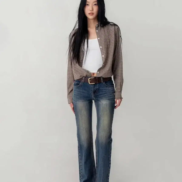 [BUNJANG] GLOWNY THE RODEO JEANS Vintage Blue M / 새상품) 글로니 THE RODEO JEANS 로데오진 빈티지블루 M