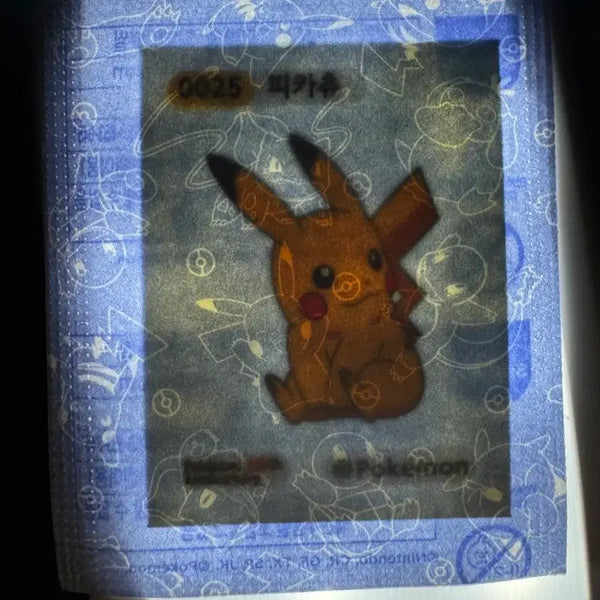 [BUNJANG] Sealed Pokémon 30th Anniversary Pikachu Stickers (Ttibuseal) / 미개봉 포켓몬 30주년 피카츄 띠부씰
