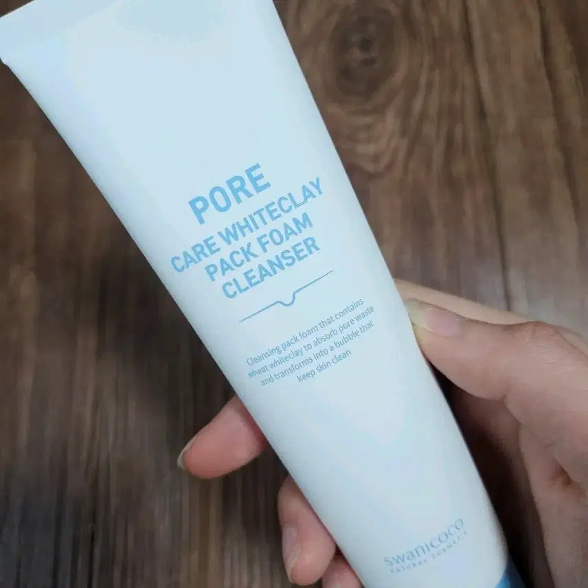 [BUNJANG] Swany Coco Pore Care White Clay Pack Foam Cleanser / 스와니코코 폼클렌징 (미개봉 새상품)