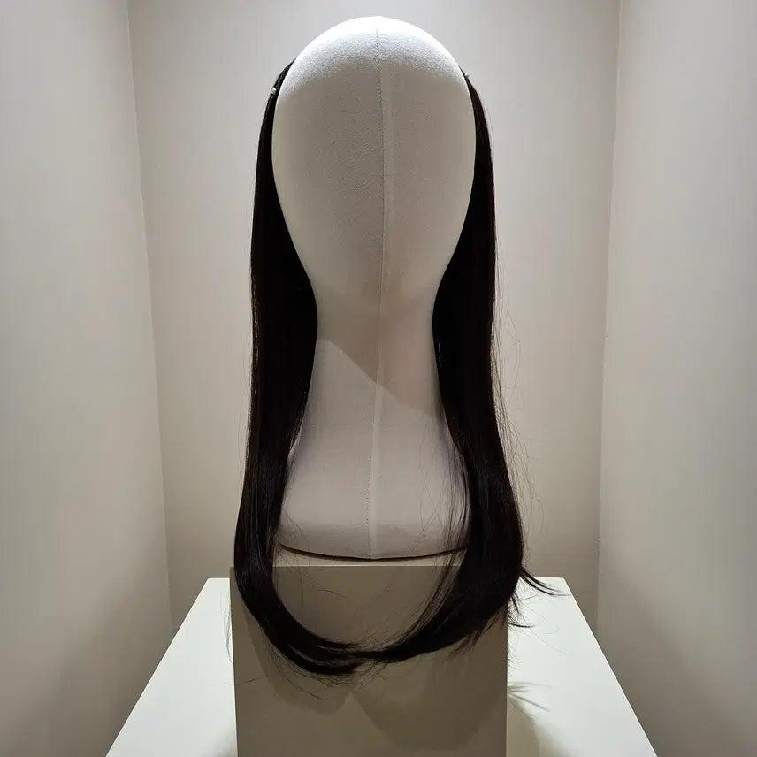 [BUNJANG] J Curl Straight Half Wig / J컬 스트레이트 반가발