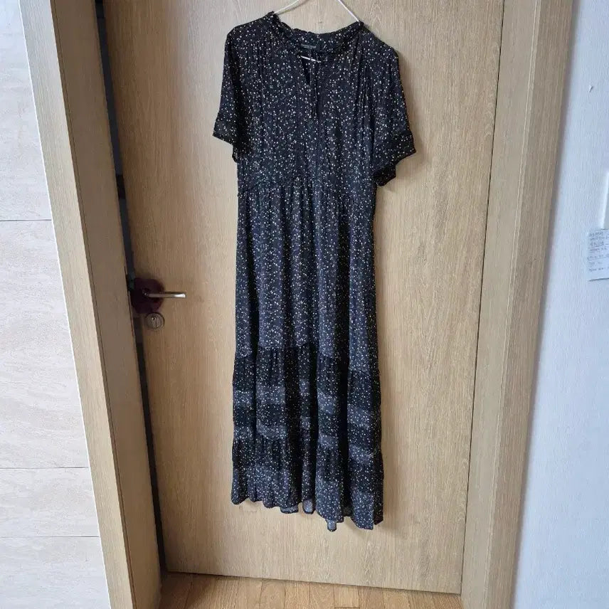 [BUNJANG] Thursday Island Long Dress Floral Print / 써스데이 아일랜드 롱 원피스