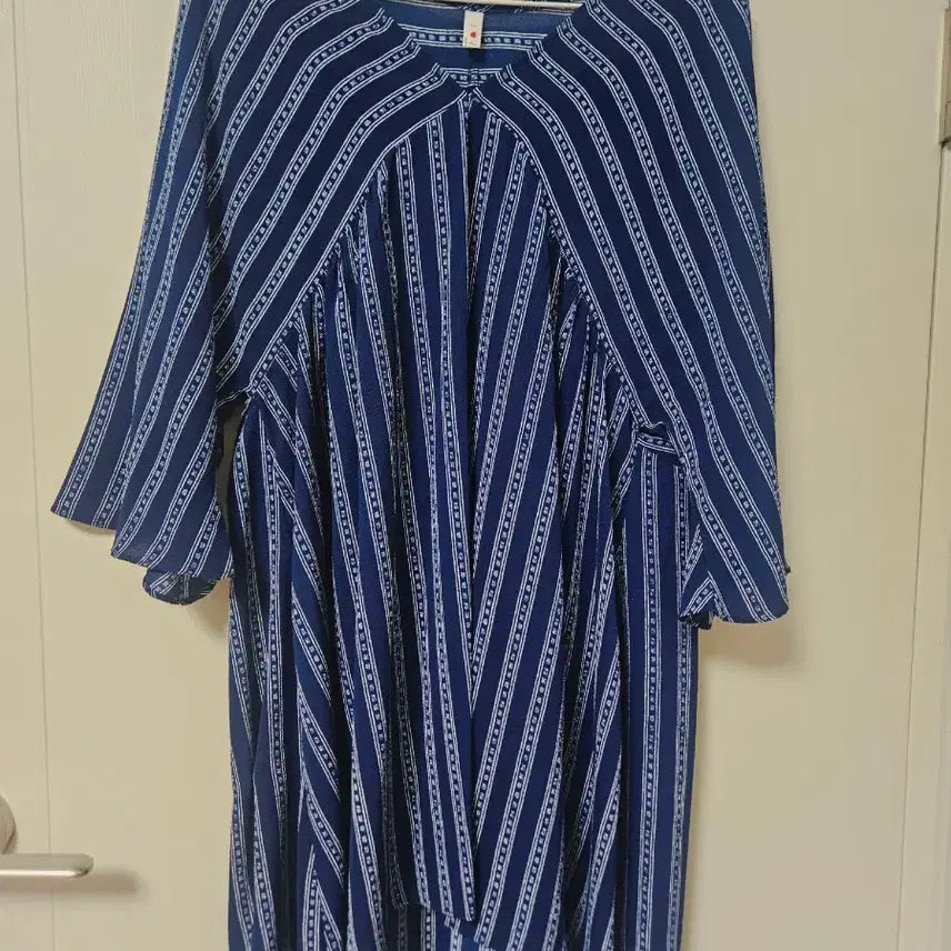 [BUNJANG] Navy Stripe Dress / 네이비 스트라이프 원피스
