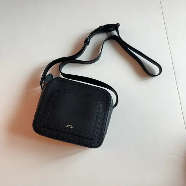 [BUNJANG] A.P.C. Louizette Bag Black Leather Crossbody Bag / 아페쎄 루이제트백 블랙