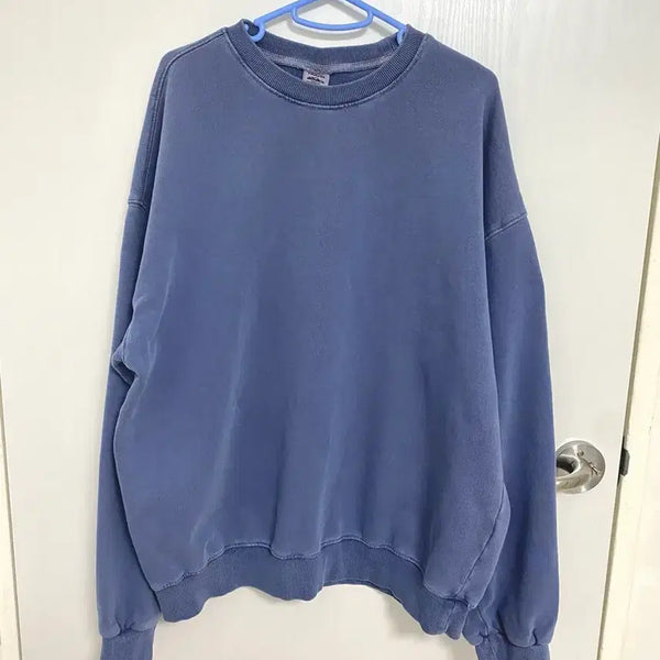 [BUNJANG] TRAVEL Men's Sweatshirt Blue / TRAVEL 남자 맨투맨