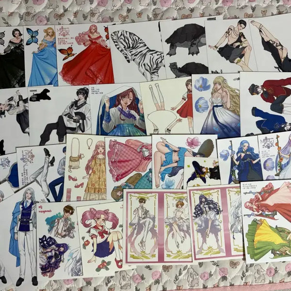 [BUNJANG] Mureum Design Sticker Set (40 pcs) / 므림님 인믹