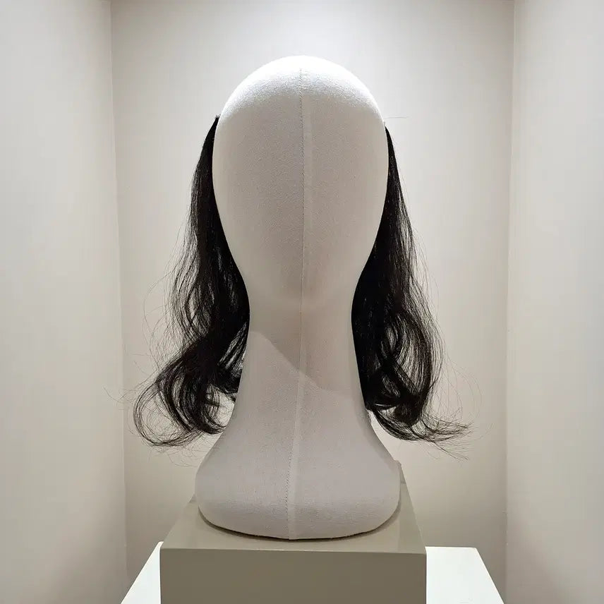 [BUNJANG] Medium Jelly Perm Half Wig / 미디움 젤리펌 반가발