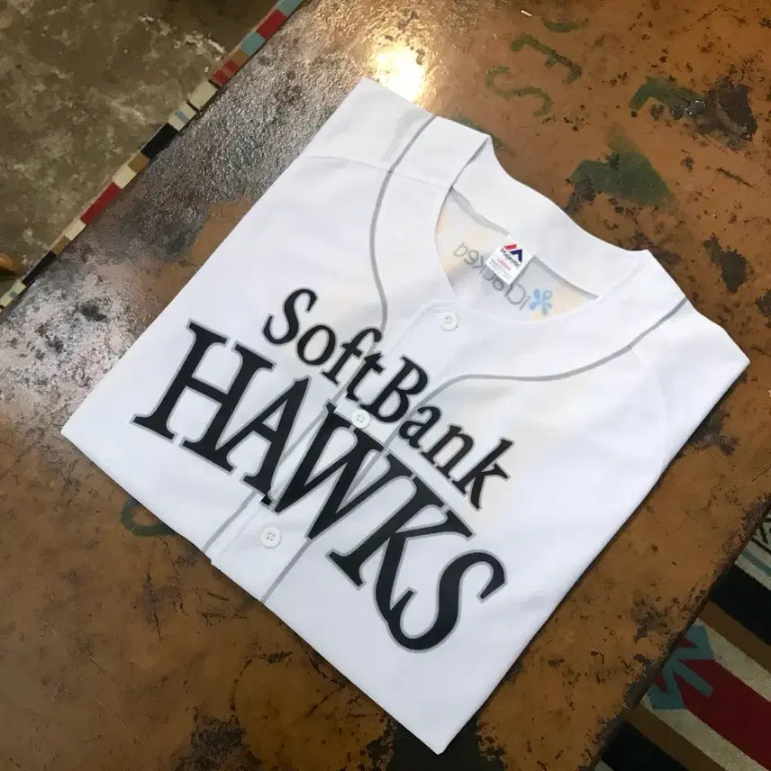 [BUNJANG] Japan Fukuoka Baseball Uniform Jersey Men's Size 105 / 일본 후쿠오카 베이스볼 야구 유니폼 져지 남성 105 사이즈