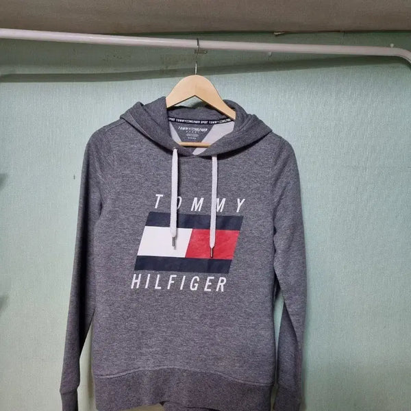 [BUNJANG] Tommy Hilfiger Fleece Hoodie / 타미힐피거 기모 후드티 55