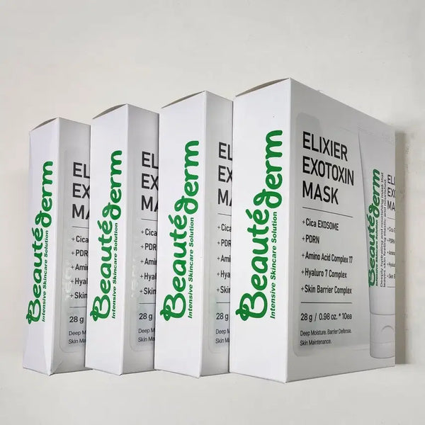 [BUNJANG] Beauderm Elysir Exosome Ampoule Mask 4 Boxes (40 Sheets) / [무배] 보떼덤 엘리시어 엑소토신 마스크 4박스/마스크팩