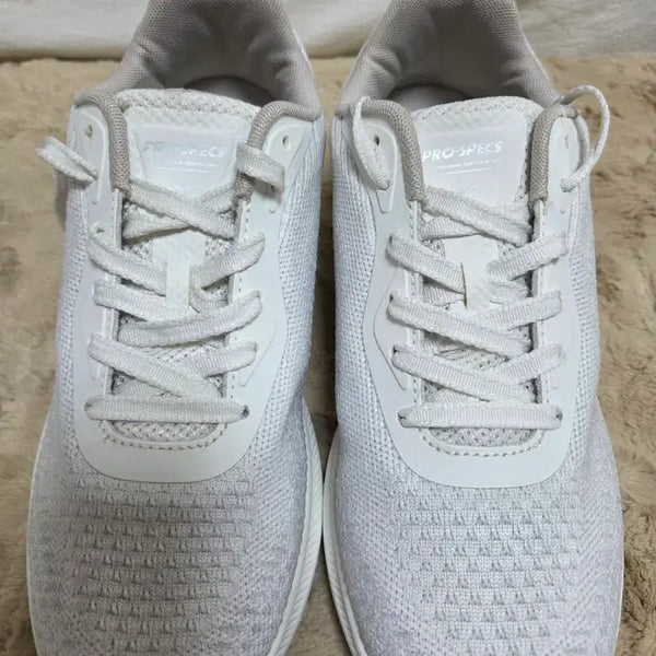 [BUNJANG] Pro-Specs White Sneakers Size 255 / 프로스펙스 흰색 운동화 255사이즈