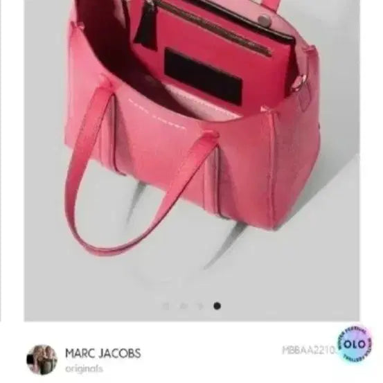 [BUNJANG] Marc Jacobs Mini Shopper Tote Bag Claret Red / 마크제이콥스 미니 쇼퍼 토트 클라렛 레드