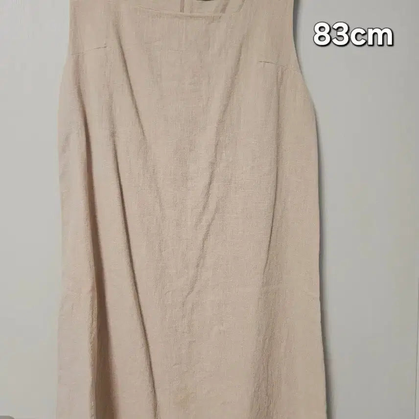 [BUNJANG] Beige Linen Dress / 베이지 린넨 원피스
