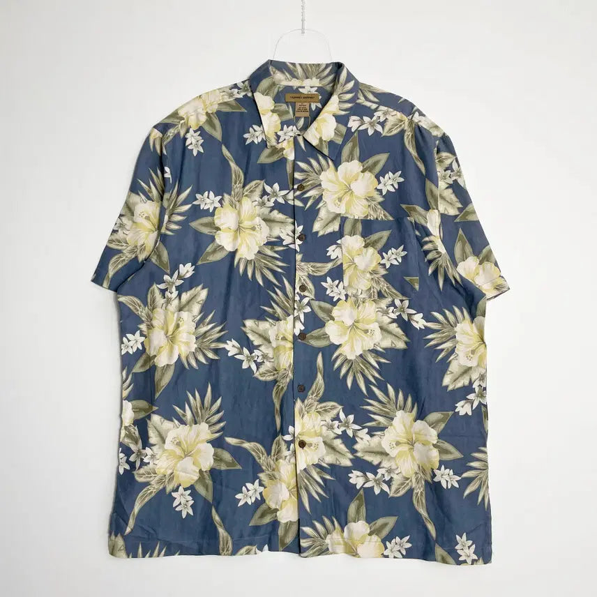 [BUNJANG] A2 Caldwell Koppman Silk Hawaiian Short Sleeve Shirt XXL / A2 Caldwell Koppman 실크 하와이안 반팔 XXL사이즈