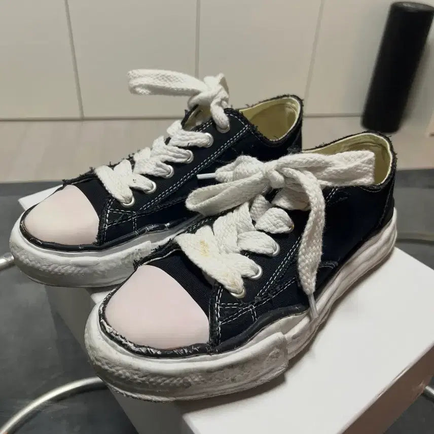 [BUNJANG] Mihara Yasuhiro Peterson OG Sole Canvas Low Top Sneakers Size 41 / 미하라 야스히로 피터슨 OG 솔 캔버스 로우 41