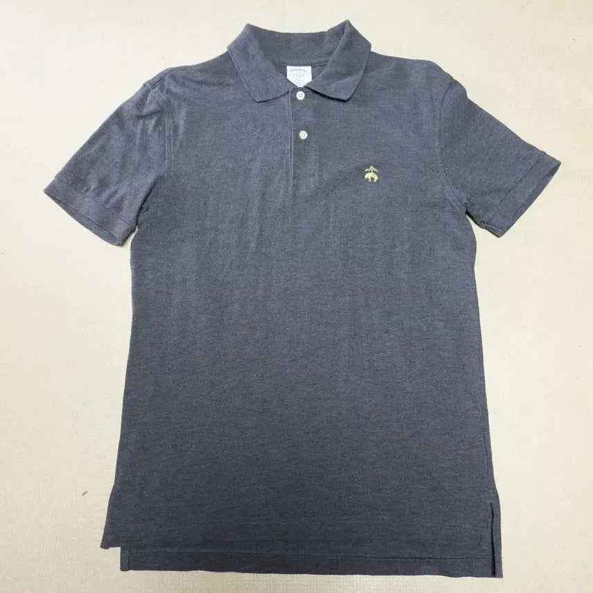 [BUNJANG] Brooks Brothers Slim Fit Short Sleeve Polo Shirt Gray / 브룩스브라더스/반팔티 럭셔리 S 슬림핏/반팔카라티/6083