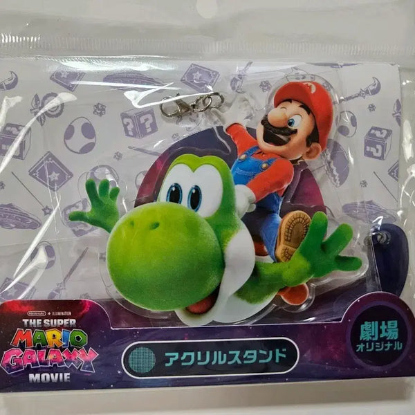 [BUNJANG] The Super Mario Bros. Movie Japan Limited Edition Acrylic Standee with Keychain / 새상품)더 슈퍼 마리오 갤럭시 무비 일본 영화관 한정판 아크릴 스탠드