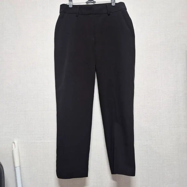 [BUNJANG] Black Slacks Trousers / 블랙 슬랙스 바지