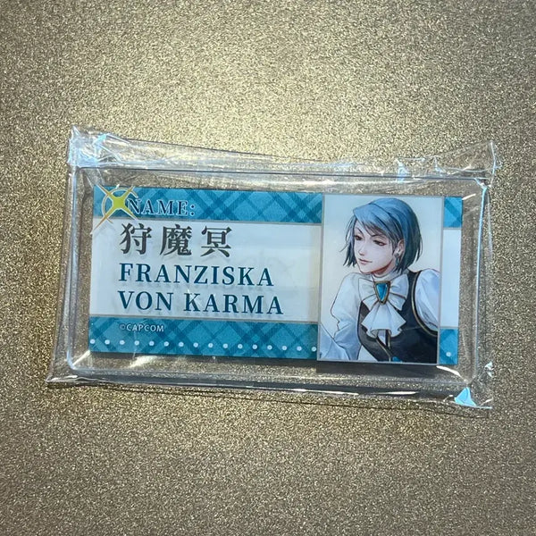 [BUNJANG] The Great Ace Attorney KUMAGUZI Animal Series Acrylic Badge Karma May / [역전재판] KUMAGUZI 동물 시리즈 랜덤 아크릴 뱃지: 카르마 메이
