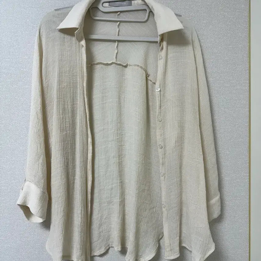 [BUNJANG] NANING9 Ivory Shirt / NANING9 아이보리 셔츠
