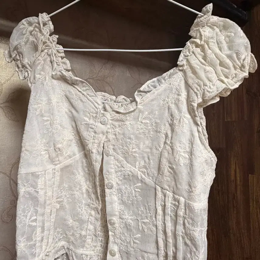 [BUNJANG] Floral Print Summer Blouse / 여름 블라우스