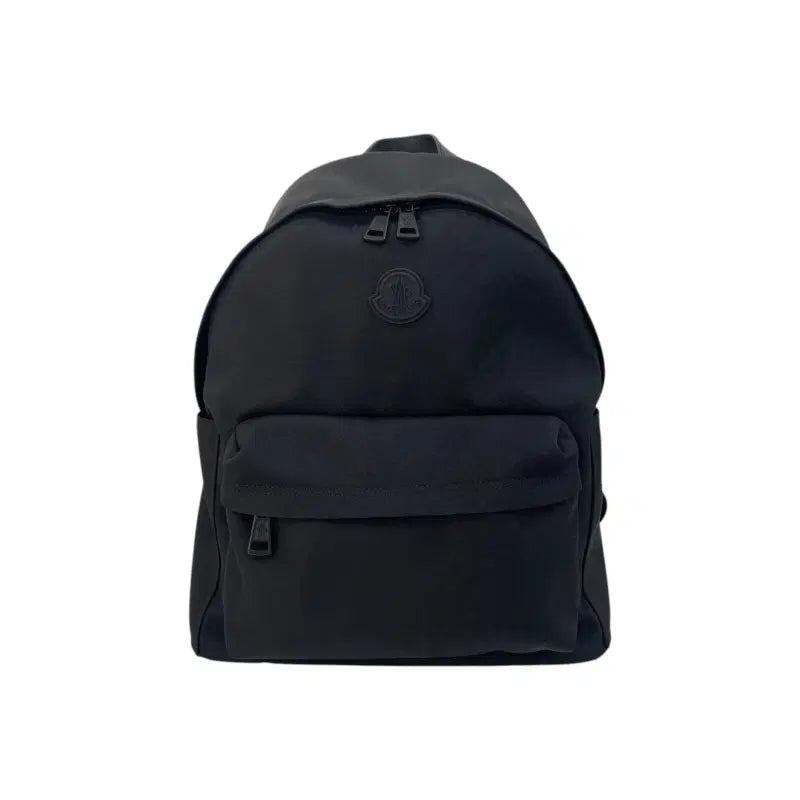 [BUNJANG] Moncler 5A00009 Black Logo New Pierrick Backpack / 몽클레어 5A00009 블랙 로고 뉴 피에릭 백팩H00305