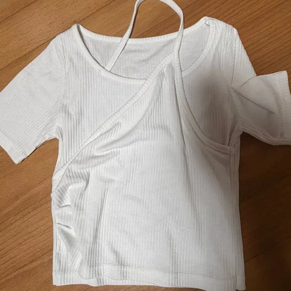 [BUNJANG] Halter Neck Summer T-Shirt / 여름 티