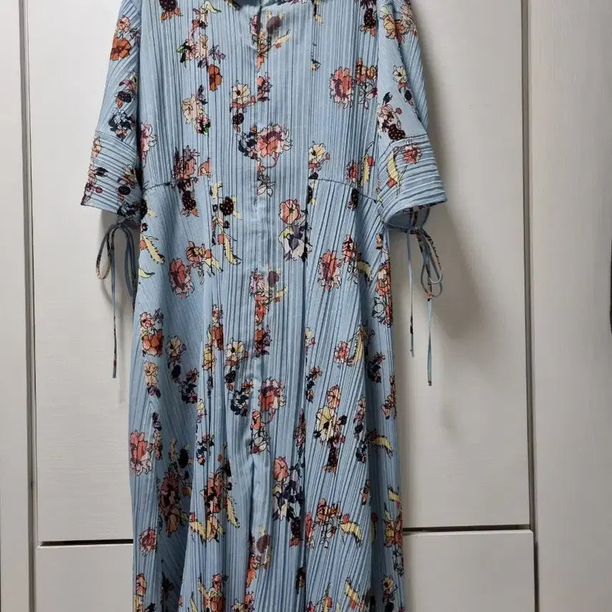 [BUNJANG] System Flower Pleats Dress S / 시스템 플라워 플리츠 원피스 S