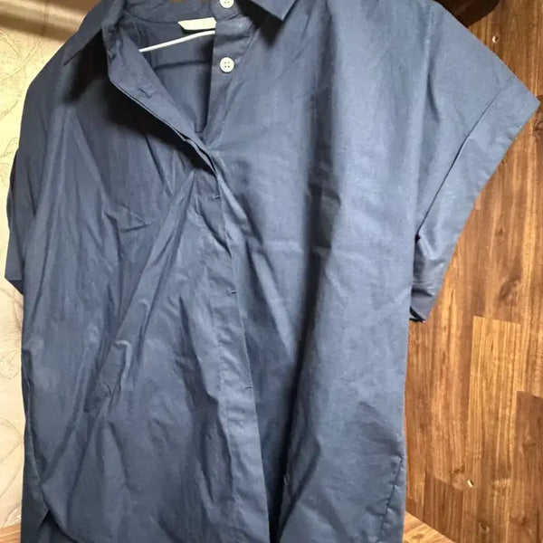 [BUNJANG] Navy Summer Shirt / 여름 셔츠