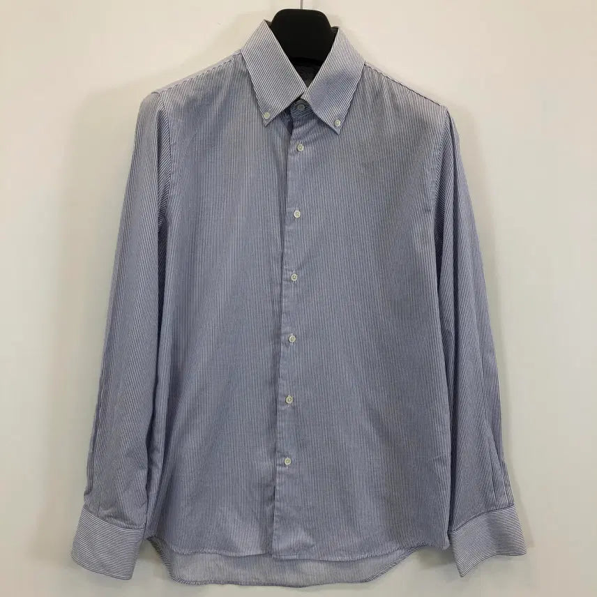 [BUNJANG] LARDINI DAIZ Stripe Button-Down Shirt L / 라르디니 DAIZ 부토니에 스트라이프셔츠 L