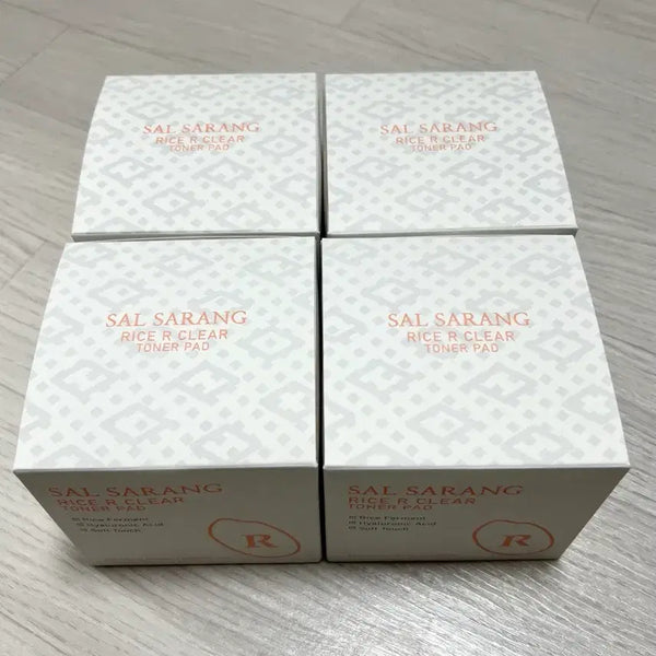 [BUNJANG] SALAHANG Rice All Clear Toner Pad Bundle Set (3-Pack) / (3개일괄) 살사랑 라이스 알 클리어 토너패드