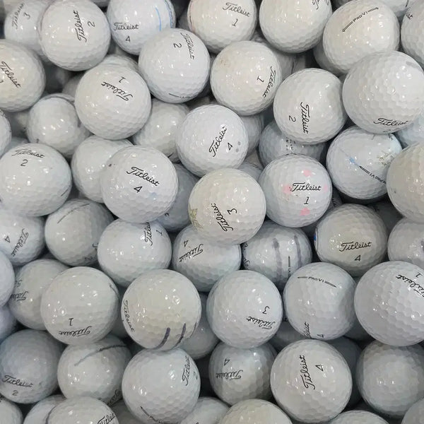 [BUNJANG] Titleist Velocity 3-Piece White Used Golf Balls (30 ct) / 타이틀리스트 v1 B급 실속형 3피스 화이트 로스트볼 30구 중고골프공