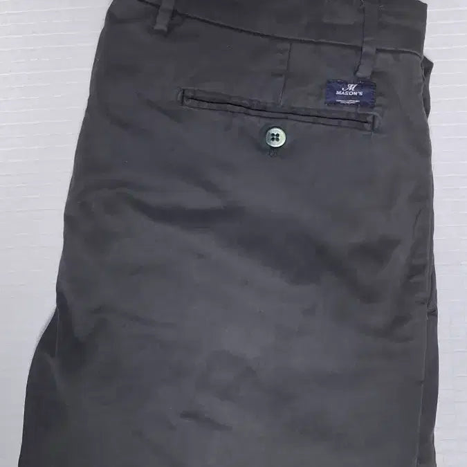[BUNJANG] Mason's New York Premium Chino Pants Regular Fit Charcoal Grey Size 48 (32) / (32 매장판) 메이슨즈 뉴욕 프리미엄 치노팬츠 레귤러핏