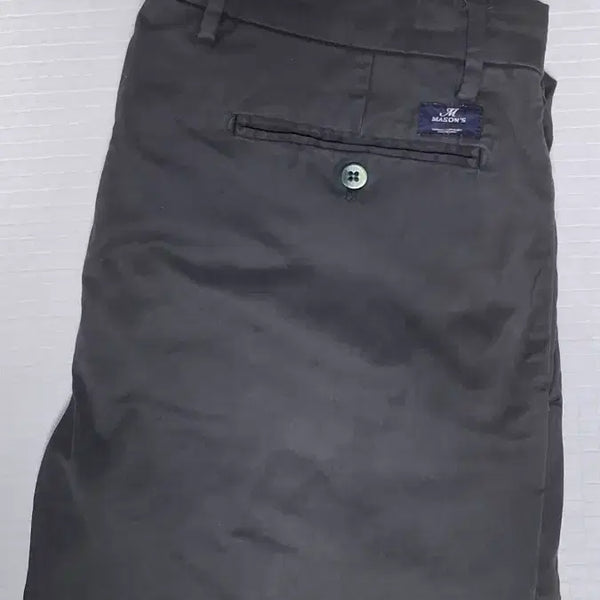 [BUNJANG] Mason's New York Premium Chino Pants Regular Fit Charcoal Grey Size 48 (32) / (32 매장판) 메이슨즈 뉴욕 프리미엄 치노팬츠 레귤러핏