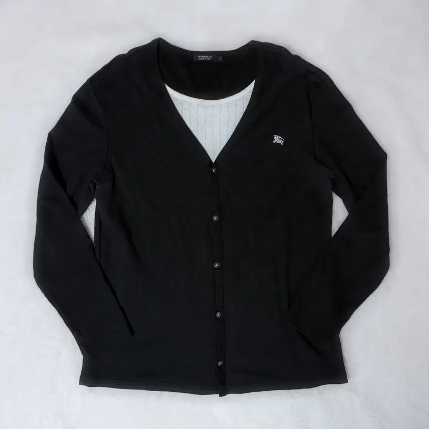 [BUNJANG] Burberry Black Label Mori Girl Hagumi Suzuko Layered Long Sleeve / Burberry 버버리 블랙라벨 모리걸 하구미 스즈코 레이어드 롱슬리브