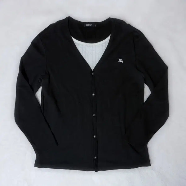 [BUNJANG] Burberry Black Label Mori Girl Hagumi Suzuko Layered Long Sleeve / Burberry 버버리 블랙라벨 모리걸 하구미 스즈코 레이어드 롱슬리브