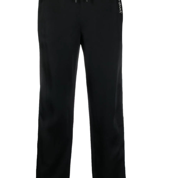 [BUNJANG] Saint Laurent Embroidered Stripe Track Pants Size 48 / 생로랑 자수 스트라이프 트랙팬츠 사이즈 48