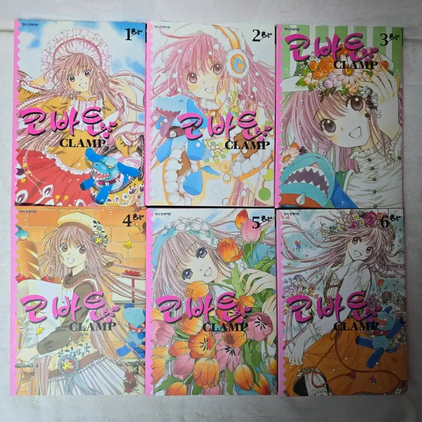[BUNJANG] CLAMP "Kobato." Complete Series Volumes 1-6 First Edition Set / 만화책 클램프 코바토 1~6권 완결 초판 전권
