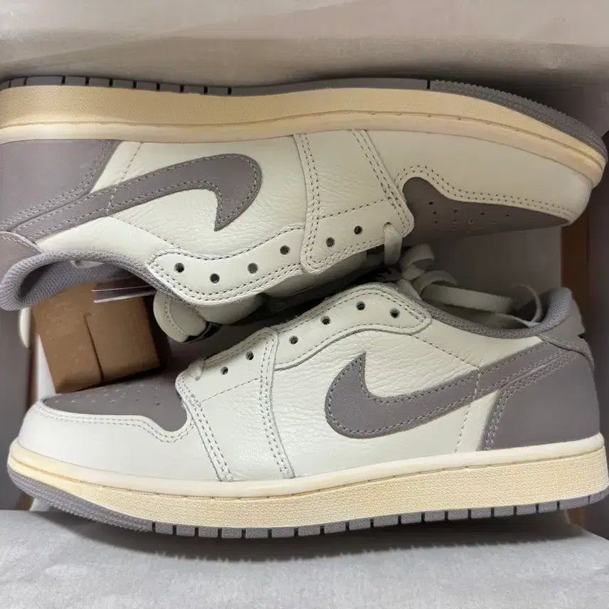 [BUNJANG] Air Jordan 1 Retro Low OG Atmosphere Grey (260mm) / [새상품 / 260mm] 조던 1 레트로 로우 OG 애트모스피어 그레이