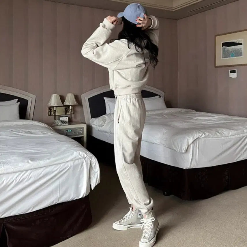 [BUNJANG] Dearment Signature Jogger Pants (Short/Mid/Long) / 디어먼트 조거 팬츠