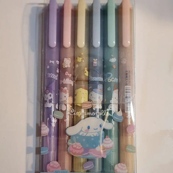 [BUNJANG] Sanrio Pastel Highlighter Set / 산리오/산리오형광펜/산리오문구/형광펜세트/산리오형광펜세트